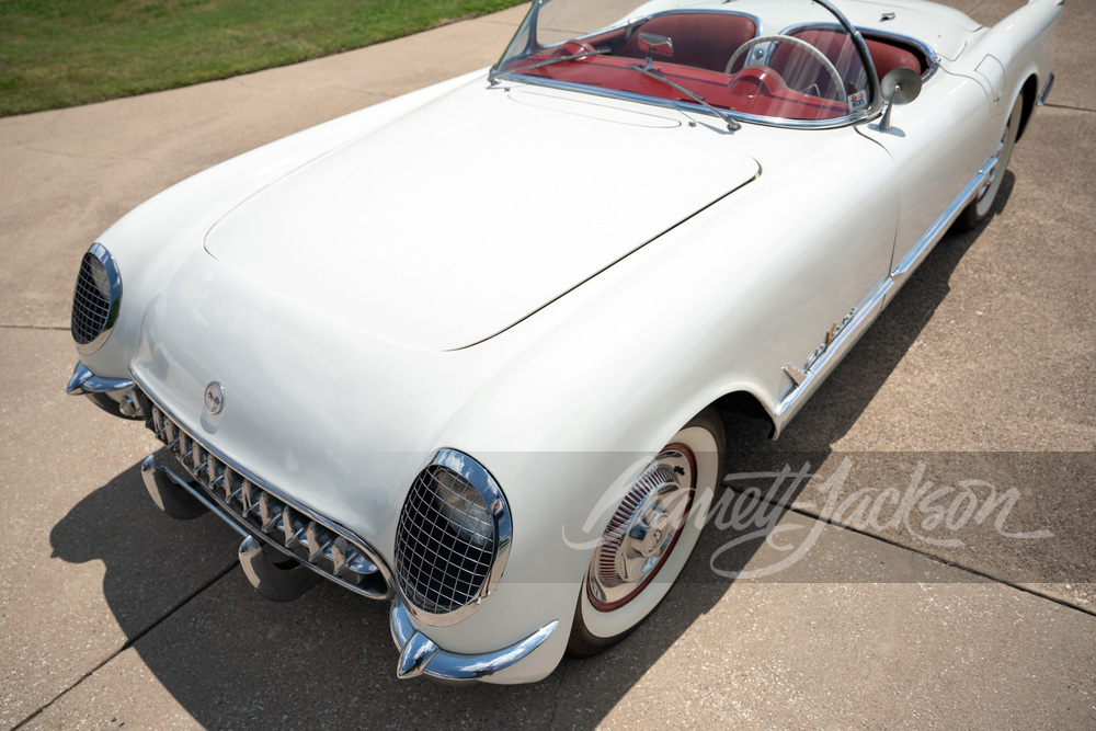 This 1955 Corvette will cross the Barrett Jackson auction block in Houston between October 20-22, 2022.