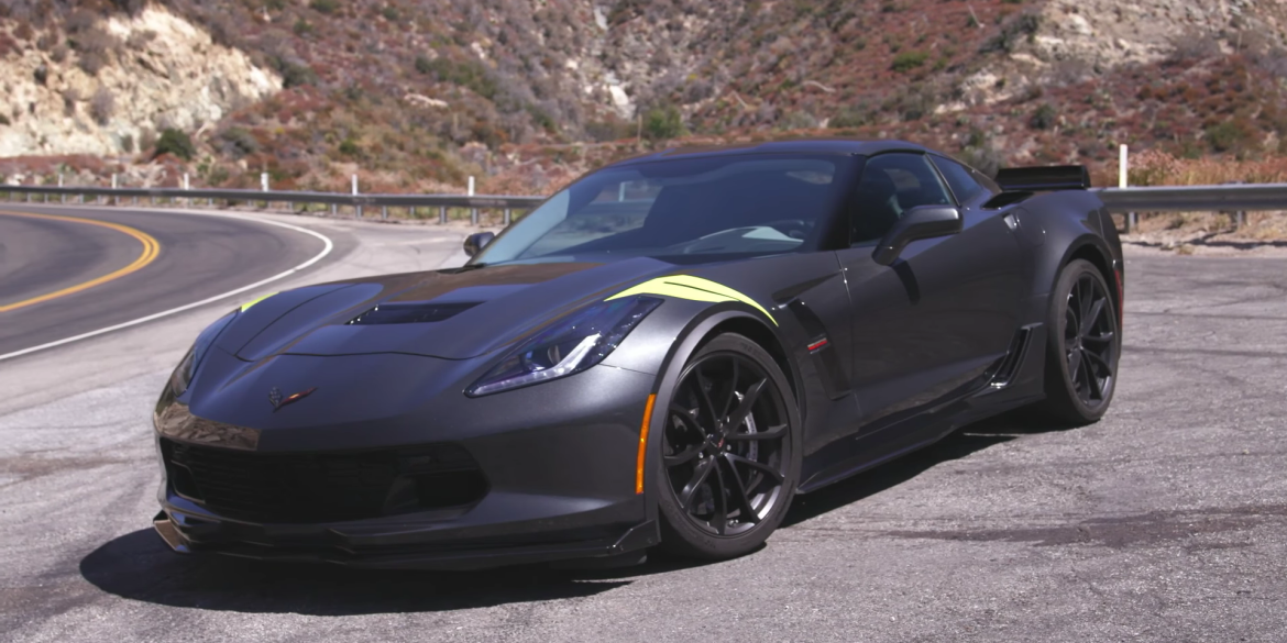 2017 Chevy Corvette Grand Sport Laps The Willow Springs International Raceway