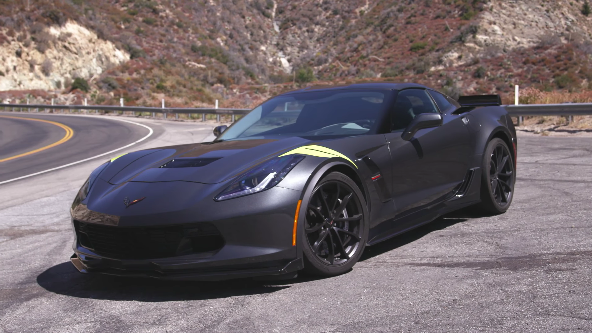 2017 Chevy Corvette Grand Sport Laps The Willow Springs International Raceway