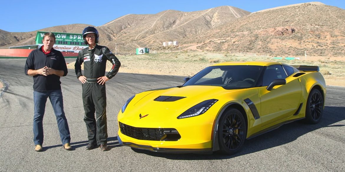 Randy Pobst Drives A 2015 Corvette Z06