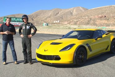 Randy Pobst Drives A 2015 Corvette Z06