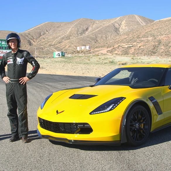 Randy Pobst Drives A 2015 Corvette Z06