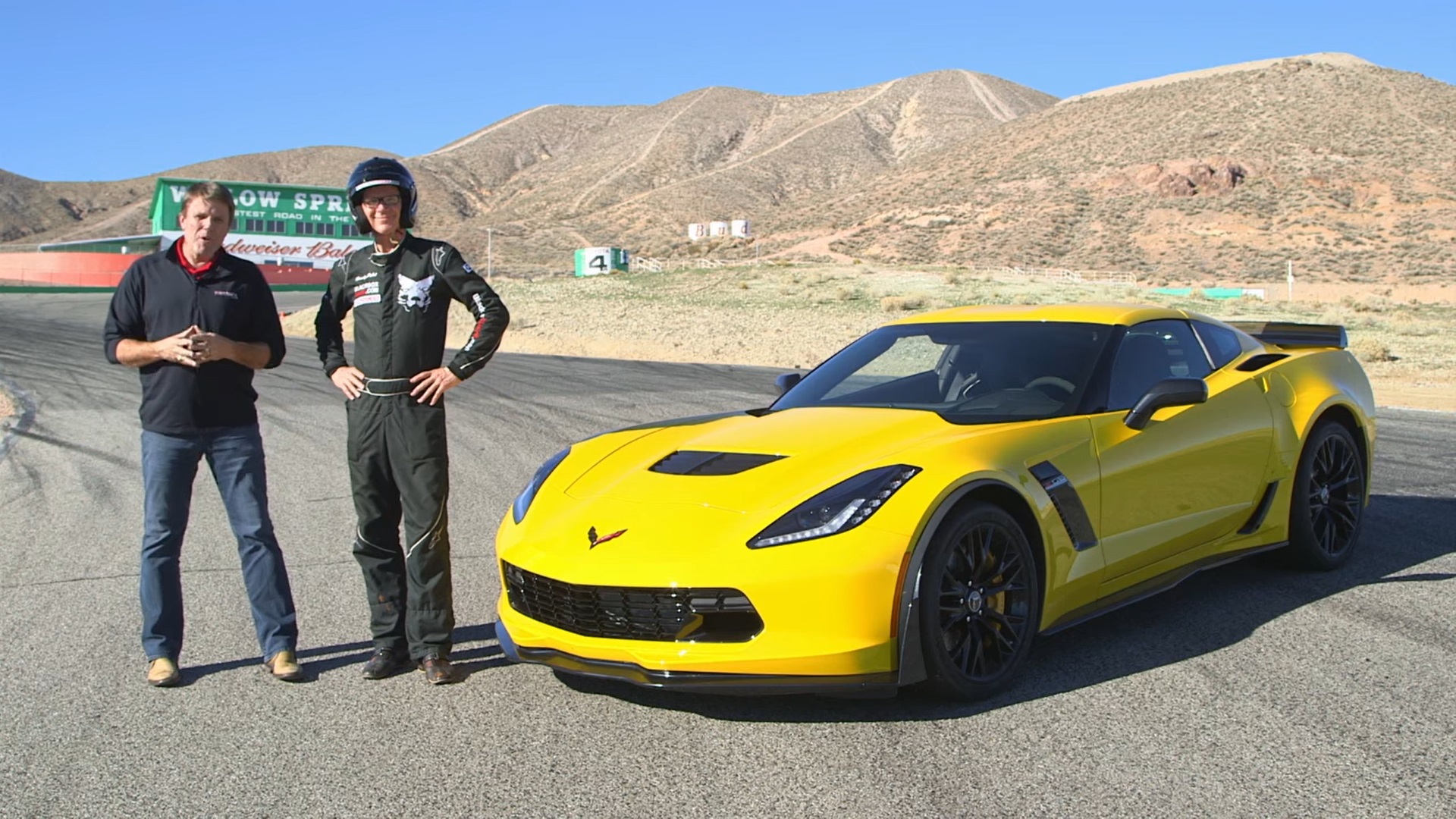 Randy Pobst Drives A 2015 Corvette Z06