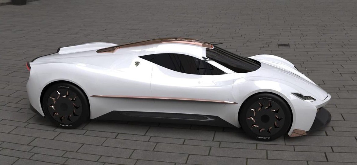 Concept art of C9 Corvette