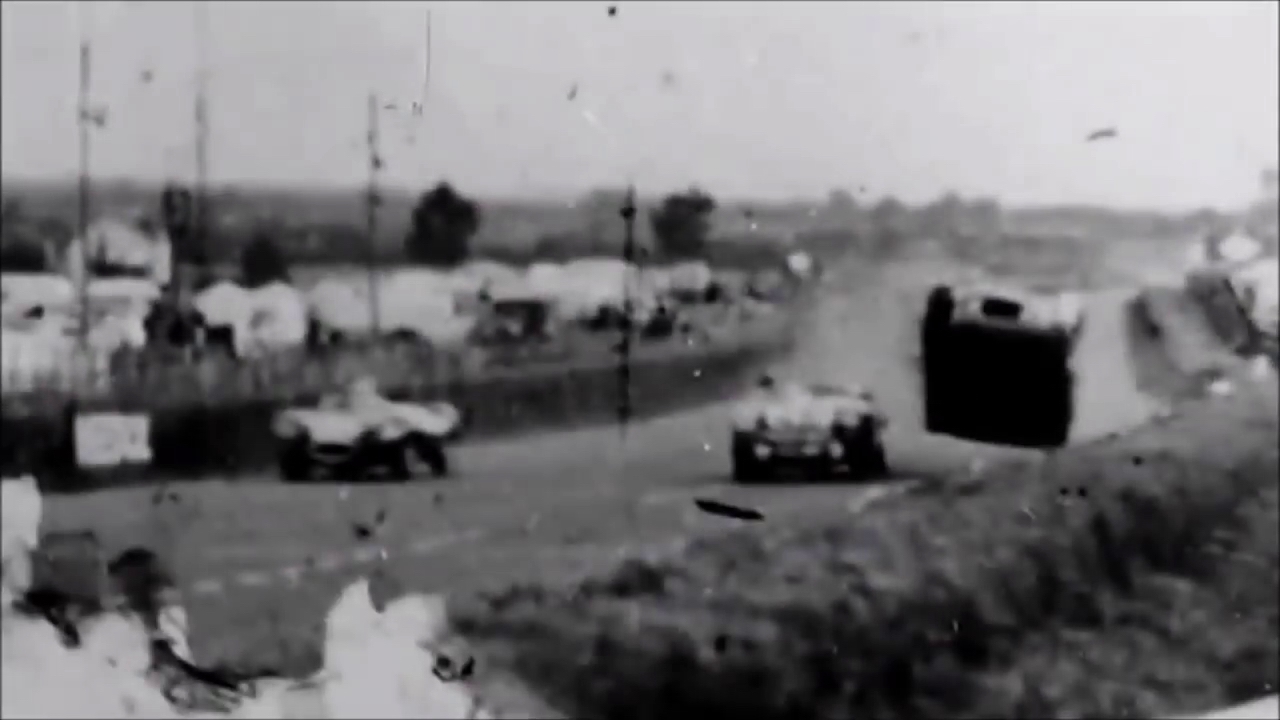 The instant before the deadliest crash in motorsports history