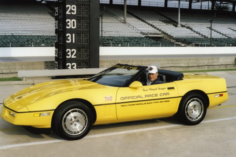 Corvette Of The Day: 1986 Chevrolet Corvette Convertible Indy 500 Pace Car