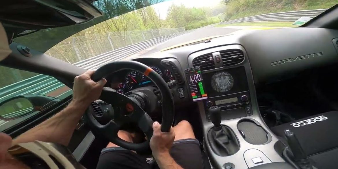 Corvette C6 Z06 Full Throttle On Nürburgring