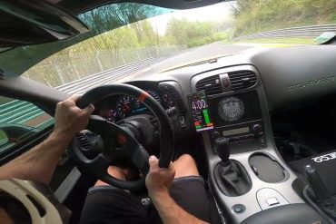 Corvette C6 Z06 Full Throttle On Nürburgring