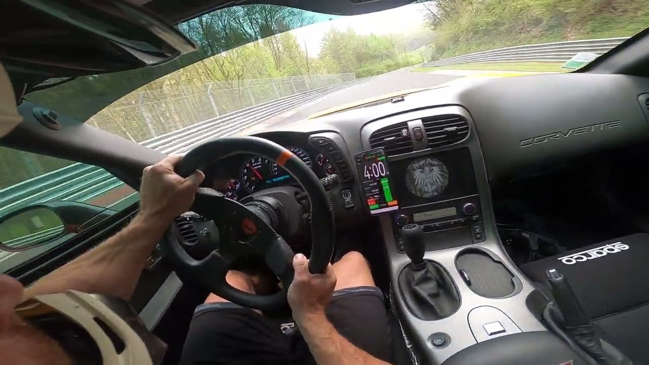 Corvette C6 Z06 Full Throttle On Nürburgring