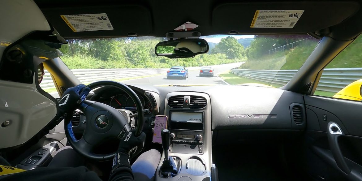 Can A C6 Corvette Z06 Catch Up To A Porsche GT4?