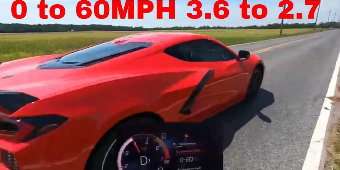 2020 C8 Corvette With The Z51 Package 0-60 MPH Acceleration