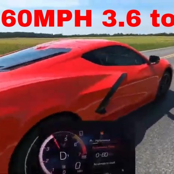 2020 C8 Corvette With The Z51 Package 0-60 MPH Acceleration
