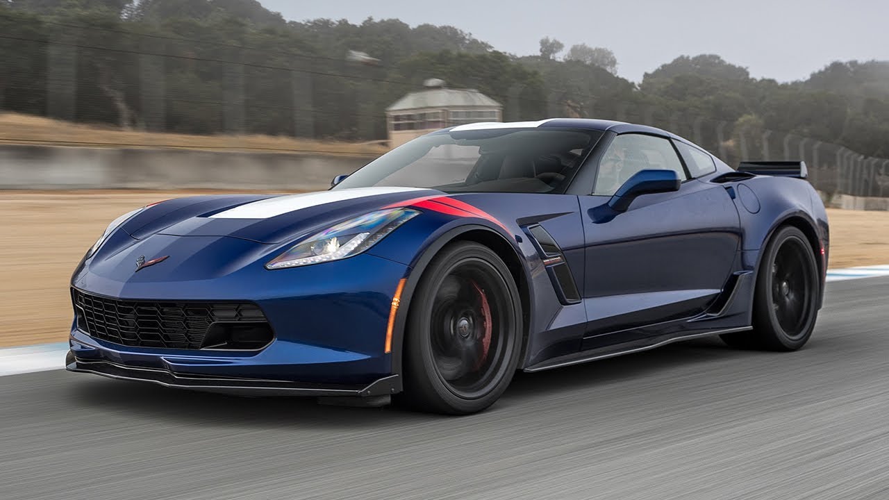 2017 Chevrolet Corvette Grand Sport Hot Laps The Mazda Raceway Laguna Seca