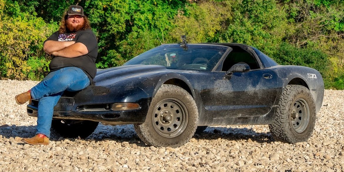 Driving A 1999 Corvette Offroad