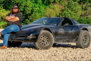 Driving A 1999 Corvette Offroad