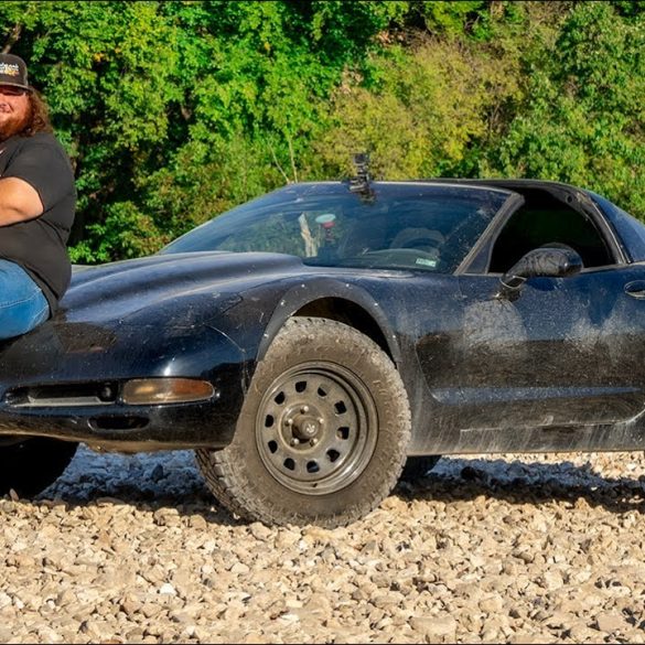 Driving A 1999 Corvette Offroad