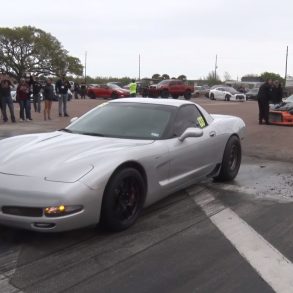 1200 HP Turbo C5 Corvette Destroys Its Competition