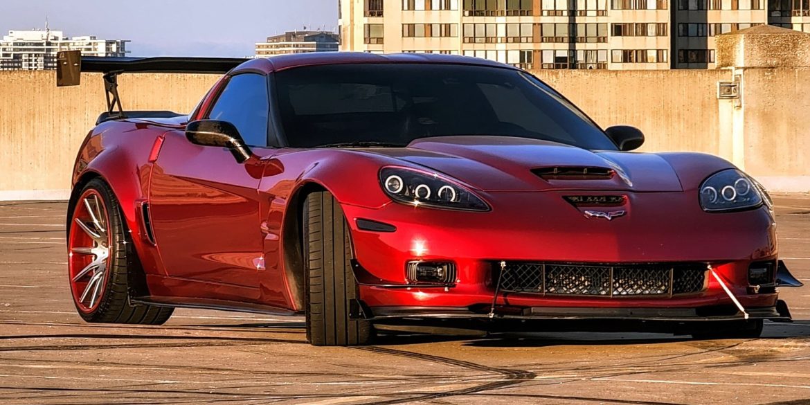 Heavily modified 2007 Corvette C6 Z06