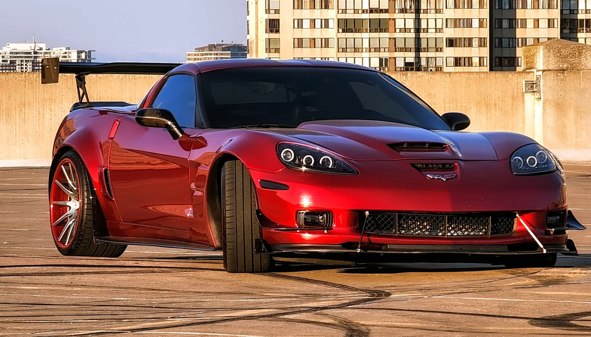 Heavily modified 2007 Corvette C6 Z06