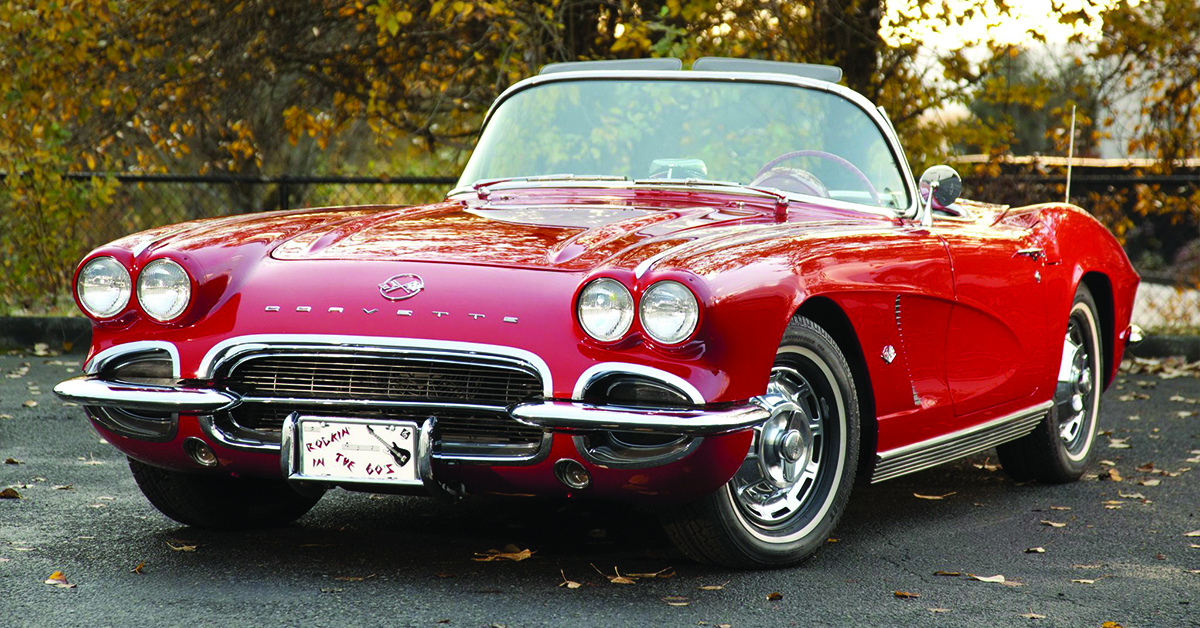 Red C1 Corvette