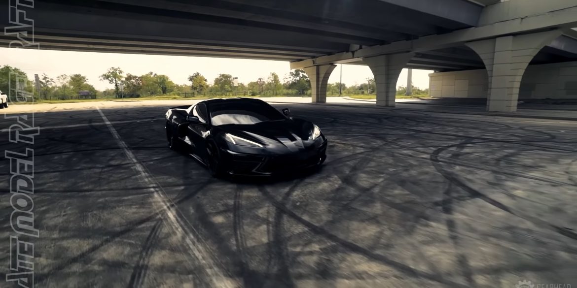 C8 Corvette With ProCharger Kit By Late Model Racecraft