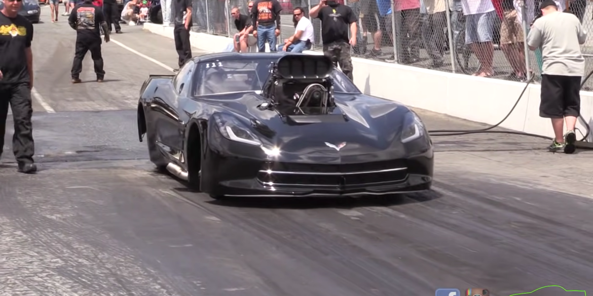 A C7 Corvette With 3,500 Horsepower