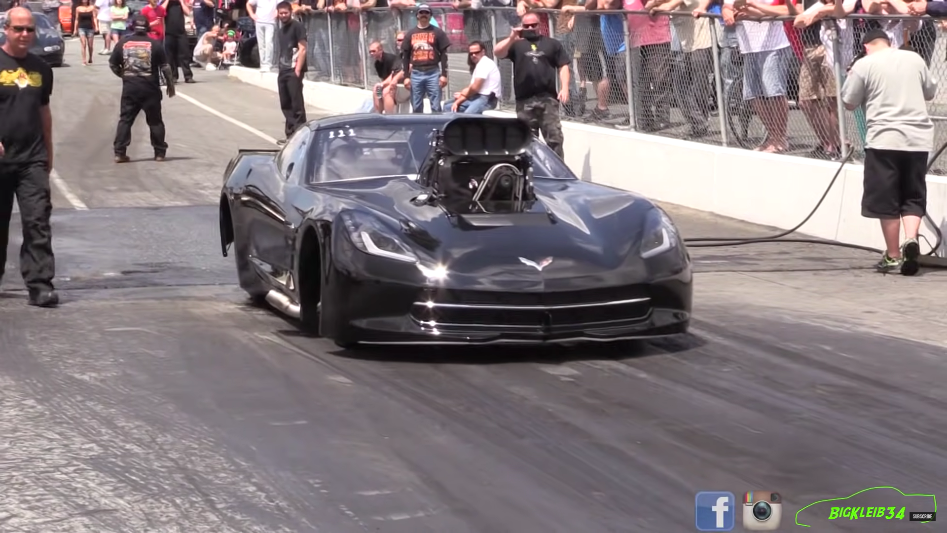 A C7 Corvette With 3,500 Horsepower