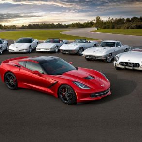 Various corvette generations