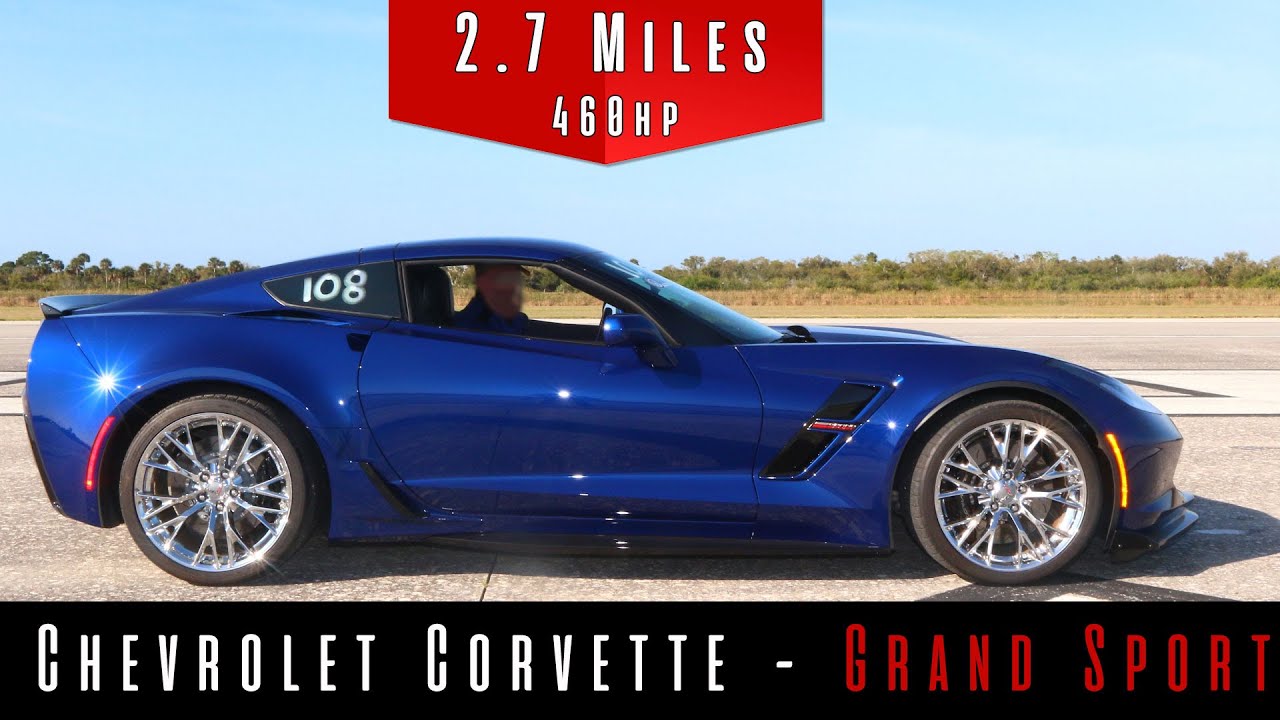 2018 Chevrolet Corvette Grand Sport Vying For Its Top Speed