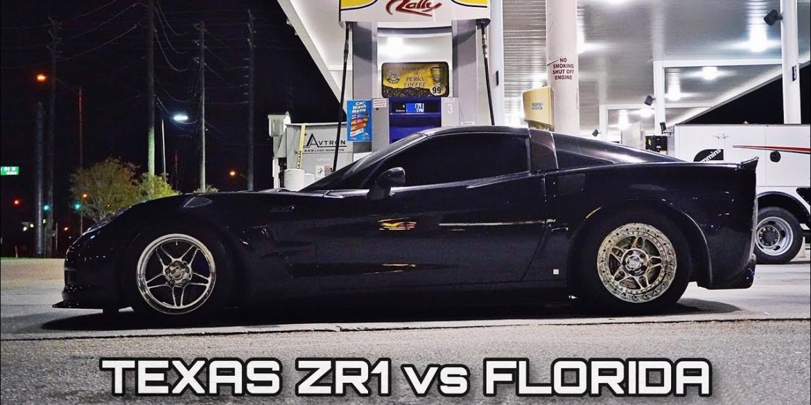 1100 HP Nitrous Corvette ZR1 Wrecking Havoc On Florida Highways