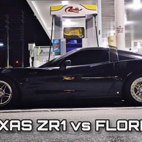 1100 HP Nitrous Corvette ZR1 Wrecking Havoc On Florida Highways