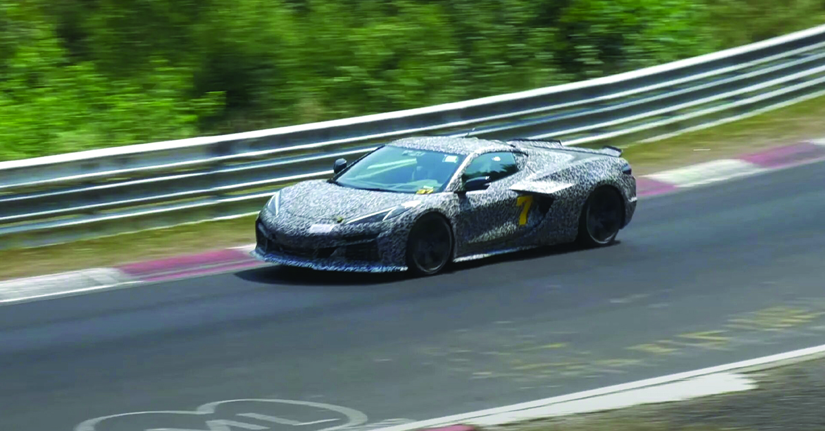 Incognito C8 Corvette at the Nürburgring
