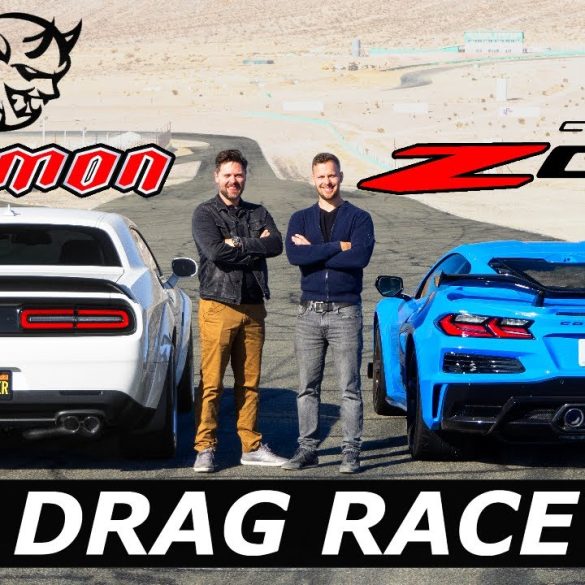 The Battle You've Been Waiting For: C8 Corvette Z06 vs Dodge Demon!