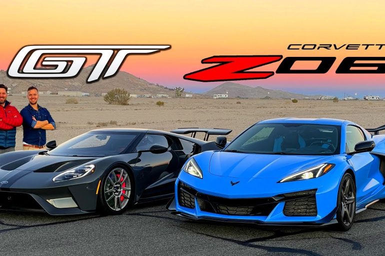 2023 Chevrolet Corvette Z06 Takes On The Iconic Ford GT