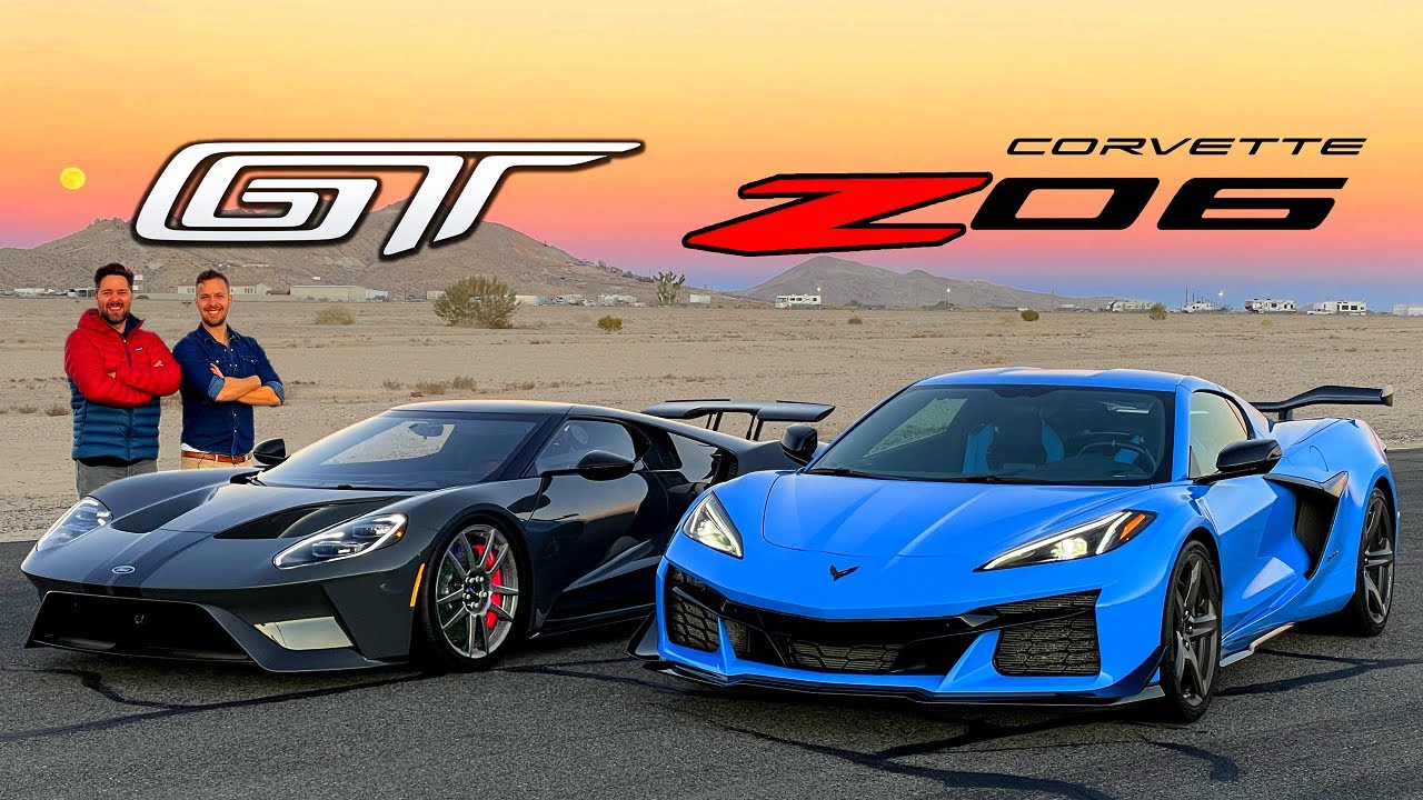 2023 Chevrolet Corvette Z06 Takes On The Iconic Ford GT