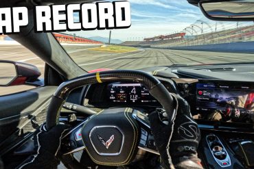 C8 Corvette Z06 Tears Up The Auto Club Speedway