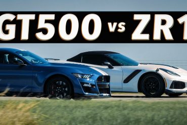 Stock C7 ZR1 vs Stock 2020 Shelby GT500 By Hennessey