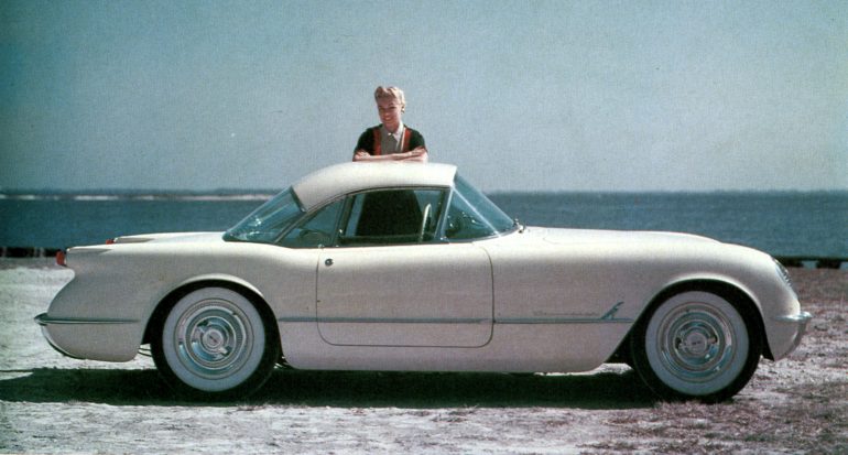 Corvette-based dream cars for 1954