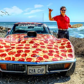 Corvette Of The Day: Pizzaman Dan’s Pepperoni Wrapped 1972 C3 Corvette