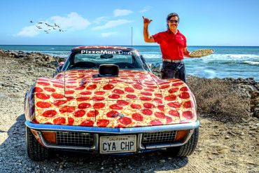 Corvette Of The Day: Pizzaman Dan’s Pepperoni Wrapped 1972 C3 Corvette