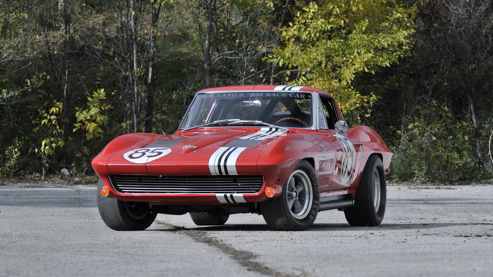 1963 Corvette C2 Z-06 race car, owned by Dick Lang