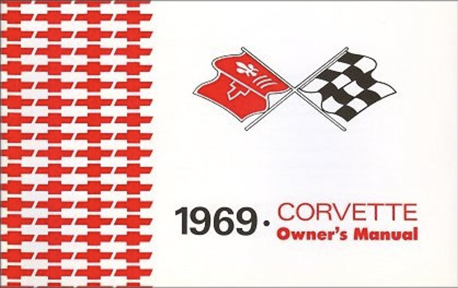 1969 Corvette Owners Manual