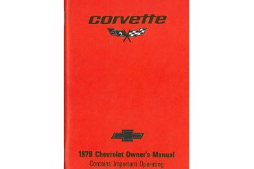 1979 Corvette Owners Manual