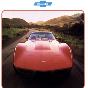 1979 Corvette Sales Brochures
