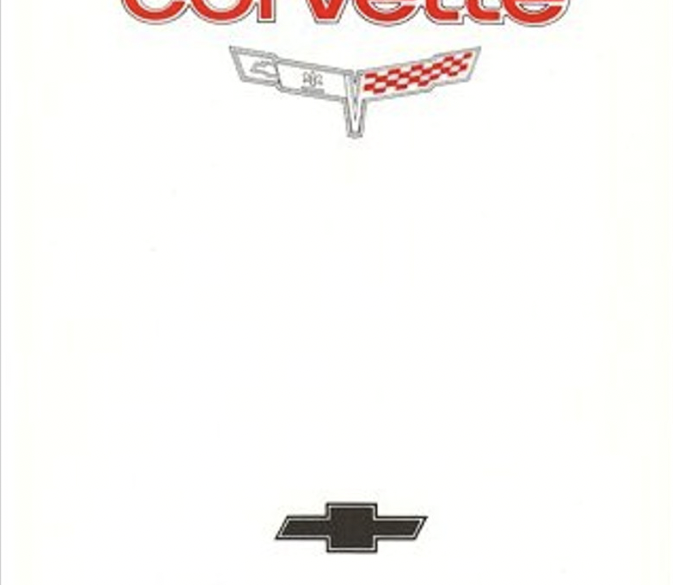 1980 Corvette Owners Manual