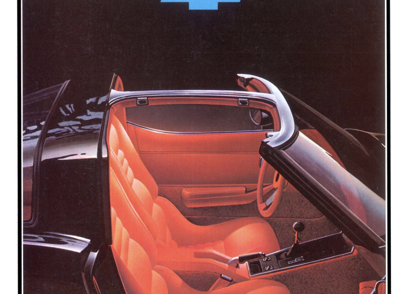 1980 Corvette Sales Brochures