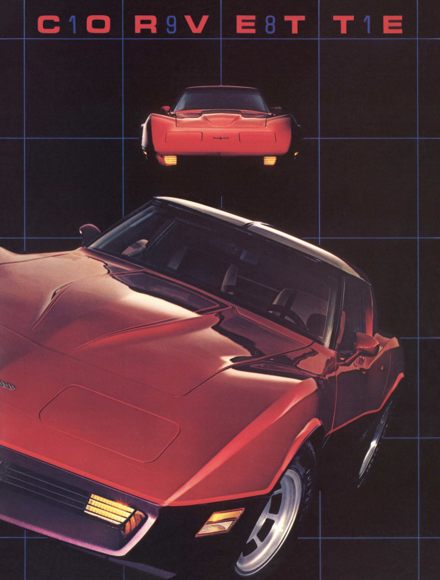 1981 Corvette Sales Brochures