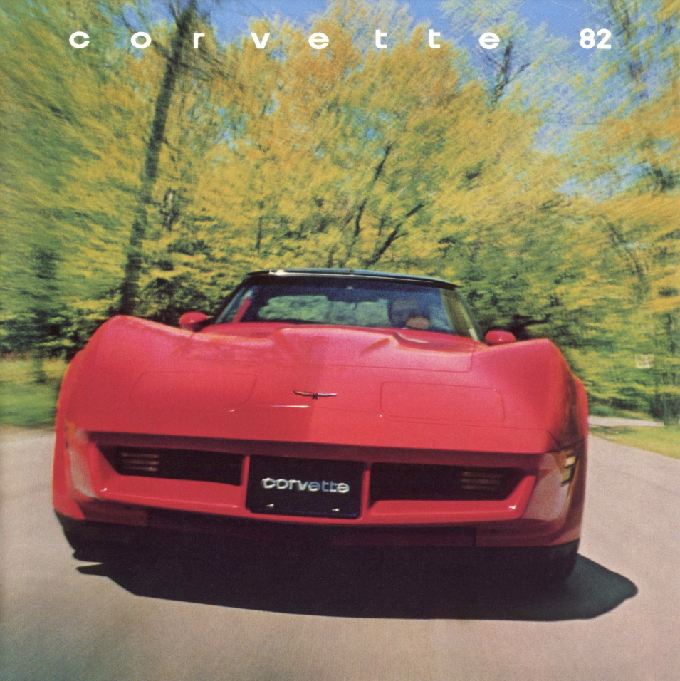 1982 Corvette Sales Brochures