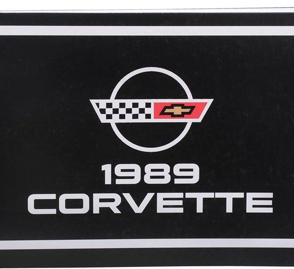 1989 Corvette Owners Manual