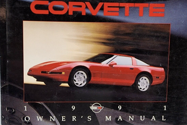 1991 Corvette Owners Manual